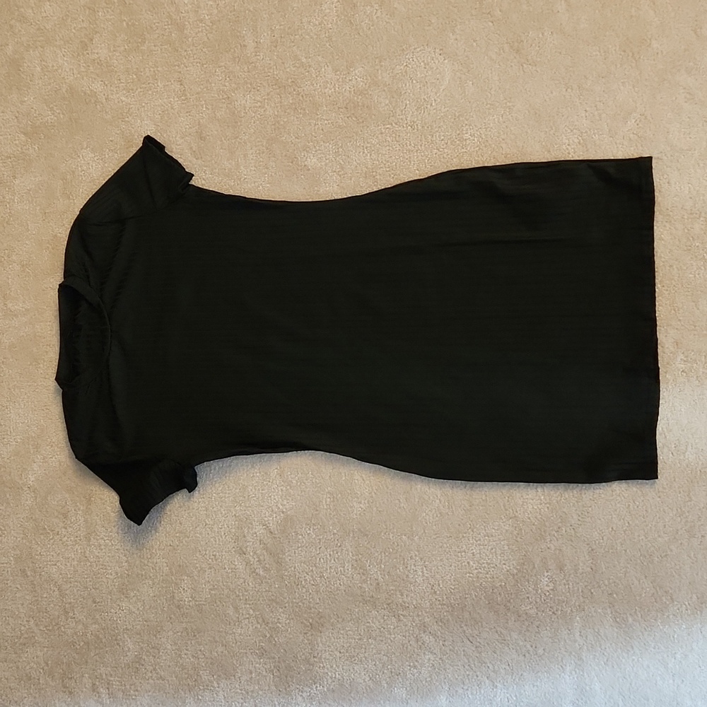 Classic Solid Rib-knit Bodycon Dress